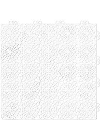 bergo Flooring , Klickfliesen »XL«, (14 St.), 2 m² , weiß
