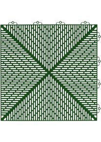bergo Flooring , Klickfliesen »Unique«, (14 St.), 2 m² , grün
