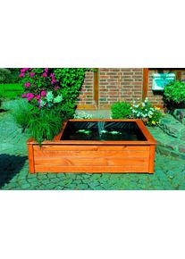 Promadino , Hochteich, (Set), inkl. Pumpe , braun