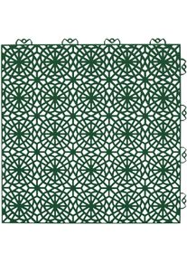 bergo Flooring , Kunststoff-Fliesen »XL«, (14 St.), 2 m² , grün