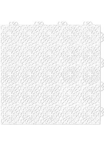 bergo Flooring , Klickfliesen »XL«, (35 St.), 5 m² , weiß