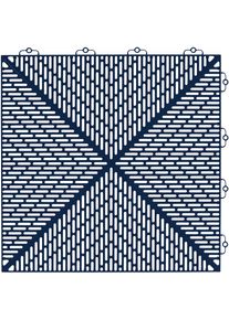 bergo Flooring , Klickfliesen »Unique«, (14 St.), 2 m² , blau