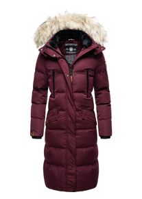 Marikoo Dames Wintermantel 'Schneesternchen' bordeaux M