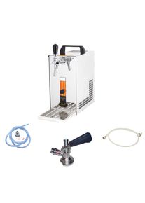 ich-zapfe Ensemble complet Tireuse a biere avec pompe à membrane - PYGMY 25/K, machine a biere, pompe a biere 1 ligne, 35 litres/h, professionnelle, Green Line