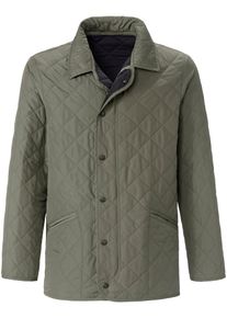 Gewatteerde jas in recht model Lodenfrey groen