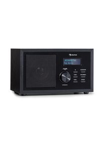 Auna Ambient, DAB+/FM rádió, BT 5.0, AUX-In, LCD kijelző, Ébresztőóra időzítővel