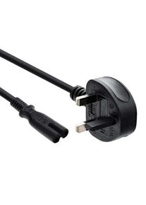 Inline Netzkabel C7 auf Typ G (UK, Irland, Singapure) 1,8 m