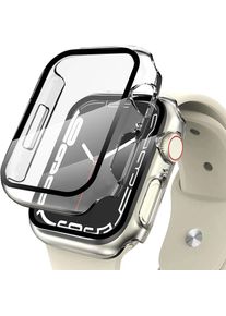 Tech-Protect Apple Watch 8/7 (45mm) Tech-Protect DEFENSE360 Smartwatch Deksel Med Skjermbeskytter - 45mm - Svart