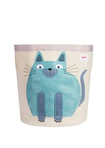 3 Sprouts - Storage Bin - Blue Cat