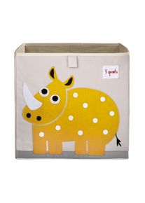 3 Sprouts - Storage Box - Yellow Rhino