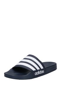 adidas originals Zapatos abiertos 'Adilette', Mujeres, azul oscuro / blanco, talla 11