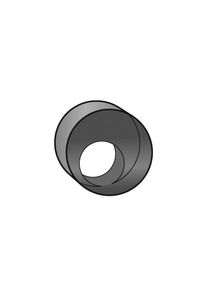 Fränkische Rohrwerke Raccord de réduction Opti-Controll, DN 200 sur DN 100 Dr