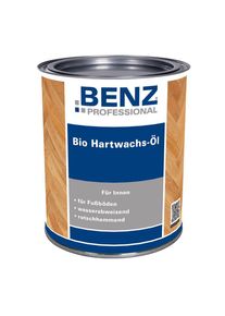 BENZ PROFESSIONAL Bio Hartwachs-Öl farblos, 0,75 l