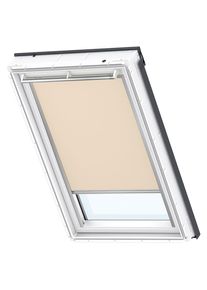 Store d'occultation Velux beige 4556S, 55x78 cm (CK02), GGU,manuelle,rail en aluminium,Velux