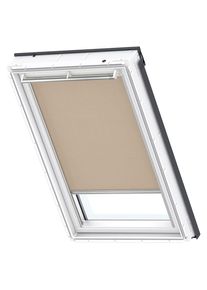 Store pare-vue Velux sable 4155S, 55x78 cm (CK02), GGU,manuelle,rail en aluminium,Velux