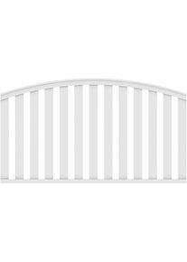 Clôture jardin LONGLIFE CLEO Clôture plastique blanche ronde TraumGarten à prix bas