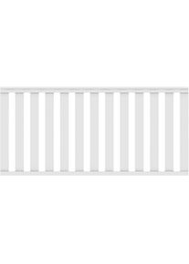 Clôture jardin LONGLIFE CLEO Clôture plastique blanche TraumGarten à prix bas