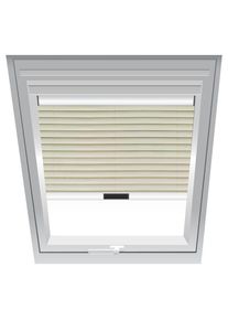 Store vénitien Roto beige clair 1-J02, 54x78 cm (5/7), 315,manuelle,rail en aluminium,Roto