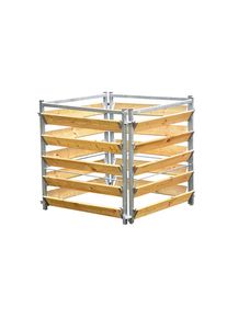 bellissa composteur 100x100x100cm à prix bas