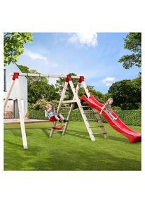 Weka Tabaluga Abenteuerschaukel Doppelschaukel mit Rutsche günstig