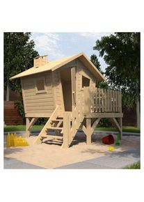 Weka Tabaluga Abenteuerhaus Kinderspielhaus LOTTI mit Treppe und Terrasse günstig