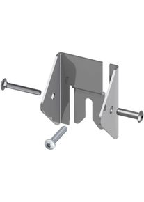 Support d'&eacute;l&eacute;ment universel pour poteaux inox TraumGarten cl&ocirc;ture d'occultation LONGLIFE &agrave; prix bas