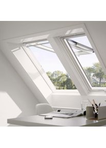 Velux Dachfenster GPU 0069 Klapp-Schwing-Fenster Kunststoff ENERGIE Hitzeschutz, 55x98 cm (CK04)