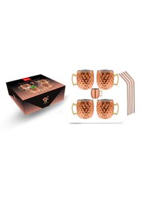 ich-zapfe Diamond Moscow mule beker mok set koper