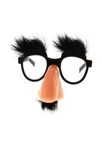 Szemüveg Professzor fekete bajuszos - GoDan