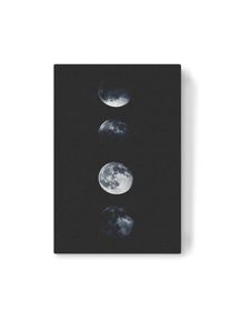 Canvas Print "Dunkles Mondquartett" artboxONE Wallart