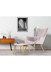 COUCH♥ Sessel »Ducon«, Wahlweise Mit Oder Ohne Hocker, COUCH Lieblingsstücke rosa, Größe B/H/T: 71 cm x 90 cm x 87 cm Samtoptik Samtoptik, COUCH♥ -...