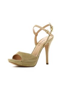 Evita Dames Sandalen met riem beige 34