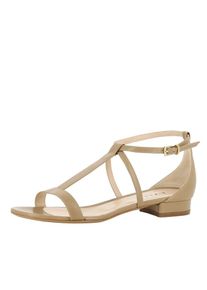 Evita Dames Sandalen met riem 'Salvina' beige 34