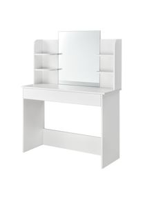 Juskys Fehér színű "Bella" fésülködő asztal tükörrel, szék nélkül