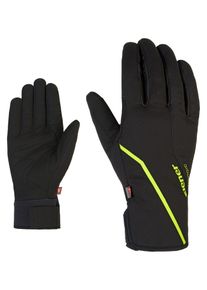 Ziener Multisporthandschuhe »Ultimo« schwarz, Größe 8, warme, weich gefütterte Softshell-Langlaufhandschuhe