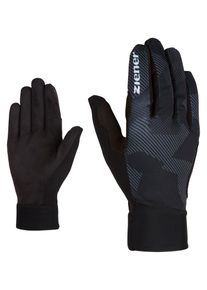 Ziener Multisporthandschuhe »Urban« grau, Größe 9, rennsportorientierter, ungefütterter Langlaufhandschuh