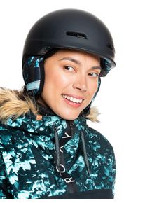 Roxy Snowboardhelm »Angie Srt« schwarz, Größe S(56), Schale: doppelte Mikro-Schale mit...