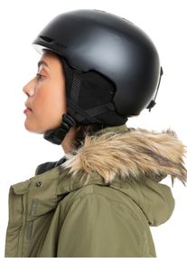 Roxy Snowboardhelm »Kashmir« schwarz, Größe M(58), Schale: doppelte Mikro-Schale mit...