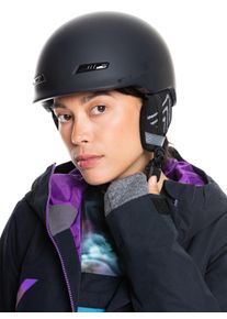 Roxy Snowboardhelm »Angie« schwarz, Größe S(56), Schale: doppelte Mikro-Schale mit...