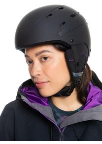 Roxy Snowboardhelm »Winterplace« schwarz, Größe S(56), Schale: -Schale mit extrastarker...