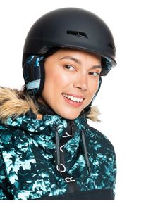 Roxy Snowboardhelm »Angie« schwarz, Größe M(58), Schale: doppelte Mikro-Schale mit...