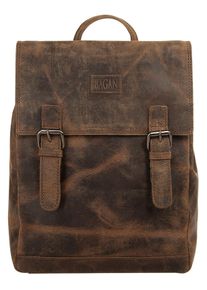 BAGAN Cityrucksack, echt Leder