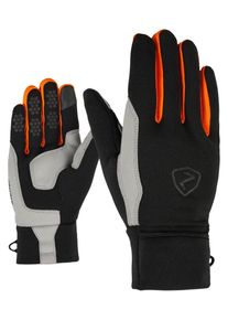 Ziener Multisporthandschuhe »Gazal Touch« schwarz, Größe 10, Skitouren-Handschuhe mit Überzieh-Fäustling