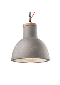 Ferroluce C1781 Scandinavian style hanging light, cement