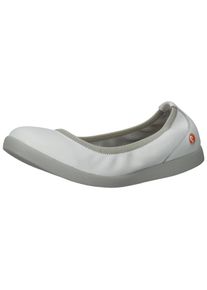 Softinos Ballerina Damen grau / offwhite Größe 35