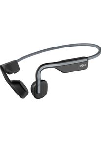 Aftershokz Shokz Sport-Kopfhörer »Openmove«, Bluetooth-Wireless-a2dp Bluetooth-Avrcp Bluetooth-Hfp-Hsp, Noise-Cancelling-Freisprechfunktion grau, Open-Ear...