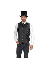maskworld Gilet steampunk en cuir