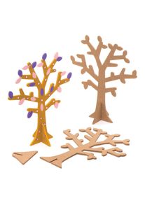 Wooden Jewellery Trees (Pack of 2) Wood Craft Kits For Kids
