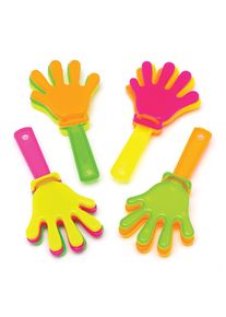 Mini Hand Clappers (Pack of 8) Toys