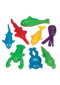 Stretchy Flying Sea Creatures (Pack of 8) Toys